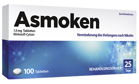 Asmoken 100 Stück Packung Ansicht